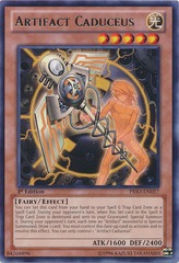 Artifact Caduceus - PRIO-EN017 - Rare - 1st Edition Artifact Caduceus - PRIO-EN017 - Rare - 1st Edition
