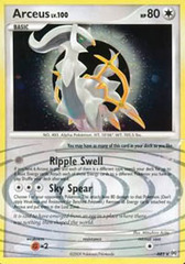 Arceus - AR5/9 - Holo Rare Arceus - AR5/9 - Holo Rare