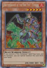Brotherhood of the Fire Fist - Coyote - MP14-EN054 - Secret Rare - 1st Edition Brotherhood of the Fire Fist - Coyote - MP14-EN054 - Secret Rare - 1st Edition
