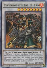 Brotherhood of the Fire Fist - Kirin - MP14-EN094 - Rare - 1st Edition Brotherhood of the Fire Fist - Kirin - MP14-EN094 - Rare - 1st Edition