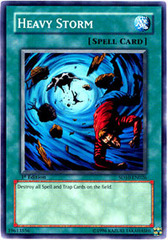 Heavy Storm - SD10-EN026 - Common - 1st Edition Heavy Storm - SD10-EN026 - Common - 1st Edition