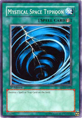 Mystical Space Typhoon - SD3-EN015 - Common - 1st Edition Mystical Space Typhoon - SD3-EN015 - Common - 1st Edition