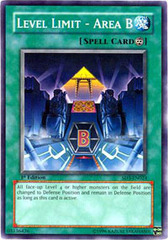Level Limit - Area B - SD3-EN024 - Common - 1st Edition Level Limit - Area B - SD3-EN024 - Common - 1st Edition