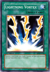 Lightning Vortex - SD5-EN030 - Common - 1st Edition Lightning Vortex - SD5-EN030 - Common - 1st Edition