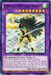 Elemental HERO Great Tornado - SDHS-EN045 - Common - 1st Edition Elemental HERO Great Tornado - SDHS-EN045 - Common - 1st Edition