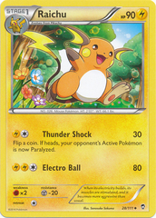 Raichu - 3 - Rare - Reverse Holo Raichu - 3 - Rare - Reverse Holo