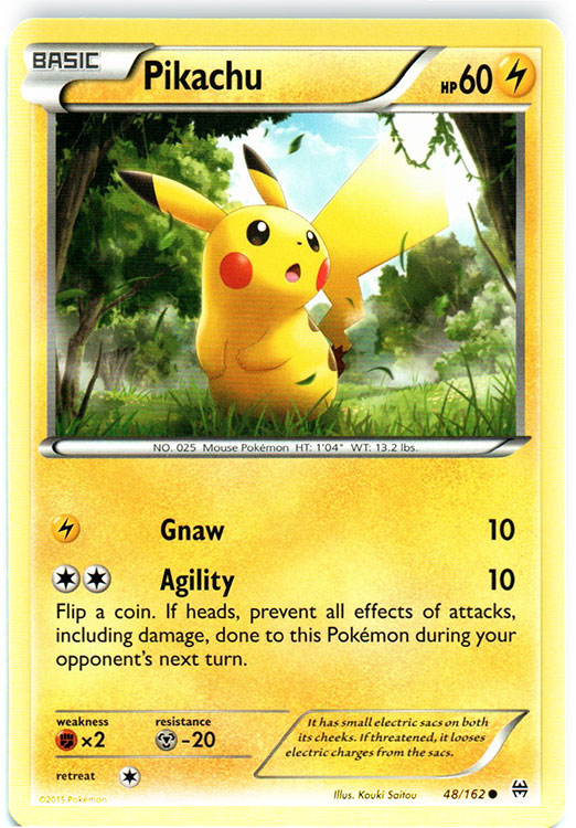Pikachu - 48/162 - Common Pikachu - 48/162 - Common