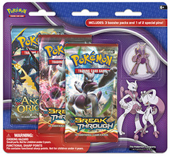 XY BREAKthrough 3-Pack Blister - Mega Mewtwo X Pin XY BREAKthrough 3-Pack Blister - Mega Mewtwo X Pin