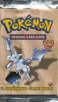 Fossil 1st Edition Booster Pack Pokemon Booster Packs $399.91