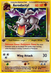 Aerodactyl - 1/62 - Holo Rare - 1st Edition Aerodactyl - 1/62 - Holo Rare - 1st Edition