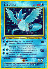 Articuno - 2/62 - Holo Rare - 1st Edition Articuno - 2/62 - Holo Rare - 1st Edition