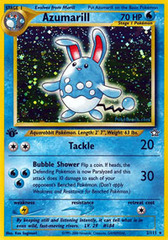 Azumarill - 2/111 - Holo Rare - 1st Edition Azumarill - 2/111 - Holo Rare - 1st Edition