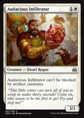 Audacious Infiltrator - Foil Audacious Infiltrator - Foil