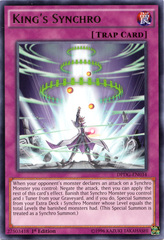 King's Synchro - DPDG-EN034 - Rare - 1st Edition King's Synchro - DPDG-EN034 - Rare - 1st Edition