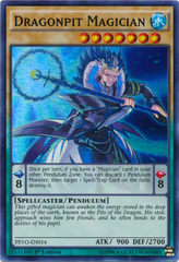 Dragonpit Magician - PEVO-EN014 - Super Rare - 1st Edition Dragonpit Magician - PEVO-EN014 - Super Rare - 1st Edition