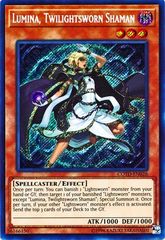 Lumina, Twilightsworn Shaman - COTD-EN026 - Secret Rare - Unlimited Edition Lumina, Twilightsworn Shaman - COTD-EN026 - Secret Rare - Unlimited Edition