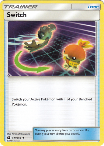 Switch - 147/168 - Uncommon Switch - 147/168 - Uncommon