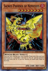 Sacred Phoenix of Nephthys - HISU-EN012 - Super Rare - 1st Edition Sacred Phoenix of Nephthys - HISU-EN012 - Super Rare - 1st Edition