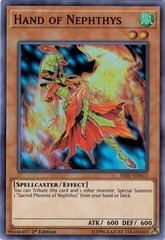 Hand of Nephthys - HISU-EN013 - Super Rare - 1st Edition Hand of Nephthys - HISU-EN013 - Super Rare - 1st Edition