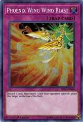 Phoenix Wing Wind Blast - HISU-EN045 - Super Rare - 1st Edition Phoenix Wing Wind Blast - HISU-EN045 - Super Rare - 1st Edition