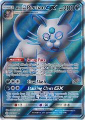 Alolan Persian GX - 219/236 - Full Art Ultra Rare Alolan Persian GX - 219/236 - Full Art Ultra Rare