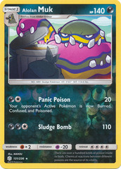 Alolan Muk - 131/236 - Rare - Reverse Holo Alolan Muk - 131/236 - Rare - Reverse Holo