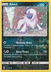 Absol - 133/236 - Uncommon - Reverse Holo Absol - 133/236 - Uncommon - Reverse Holo