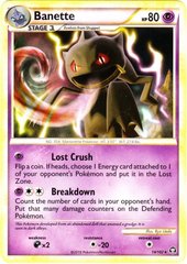 Banette - 14/102 - Rare Banette - 14/102 - Rare