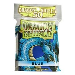 Dragon Shield 50 Count Yugioh Sized Sleeves - Blue Dragon Shield 50 Count Yugioh Sized Sleeves - Blue