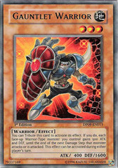 Gauntlet Warrior - DP09-EN013 - Ultra Rare - Unlimited Edition Gauntlet Warrior - DP09-EN013 - Ultra Rare - Unlimited Edition