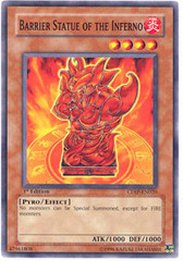 Barrier Statue of the Inferno - CDIP-EN020 - Common - 1st Edition Barrier Statue of the Inferno - CDIP-EN020 - Common - 1st Edition