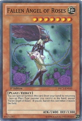 Fallen Angel of Roses - PRC1-EN010 - Super Rare - 1st Edition Fallen Angel of Roses - PRC1-EN010 - Super Rare - 1st Edition