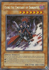 Gorz the Emissary of Darkness - DLG1-EN000 - Secret Rare - Unlimited Edition Gorz the Emissary of Darkness - DLG1-EN000 - Secret Rare - Unlimited Edition