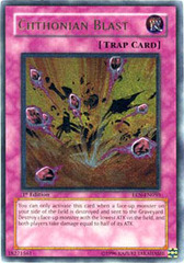 Chthonian Blast - EEN-EN050 - Rare - 1st Edition Chthonian Blast - EEN-EN050 - Rare - 1st Edition