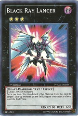 Black Ray Lancer - PHSW-EN040 - Super Rare - Unlimited Edition Black Ray Lancer - PHSW-EN040 - Super Rare - Unlimited Edition