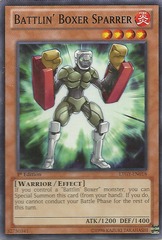 Battlin' Boxer Sparrer - LTGY-EN018 - Common - 1st Battlin' Boxer Sparrer - LTGY-EN018 - Common - 1st