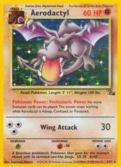 Aerodactyl - 1/62 - Holo Rare - Unlimited Edition Aerodactyl - 1/62 - Holo Rare - Unlimited Edition