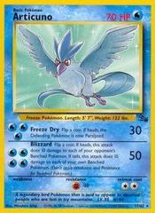 Articuno - 17/62 - Rare - Unlimited Edition Articuno - 17/62 - Rare - Unlimited Edition